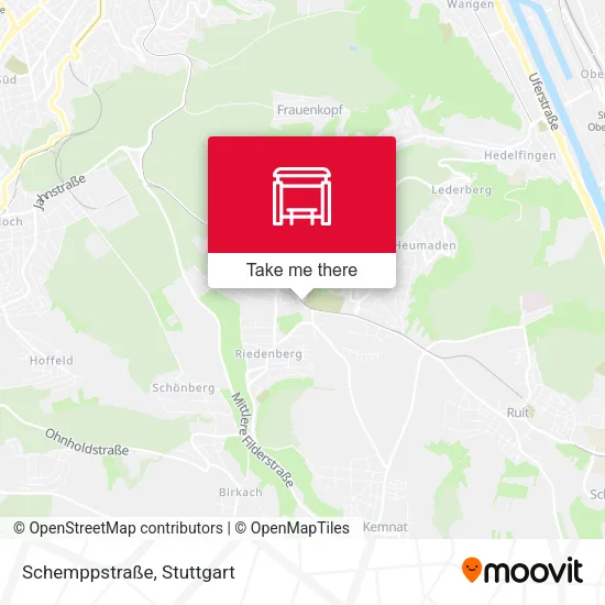 Карта Schemppstraße