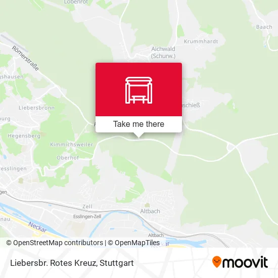 Карта Liebersbr. Rotes Kreuz