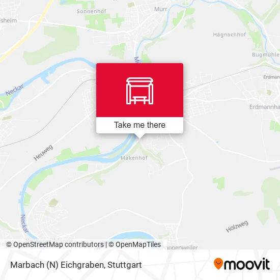 Карта Marbach (N) Eichgraben