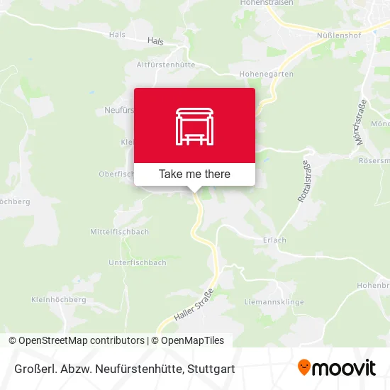 Карта Großerl. Abzw. Neufürstenhütte