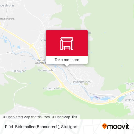 Plüd. Birkenallee(Bahnunterf.) map