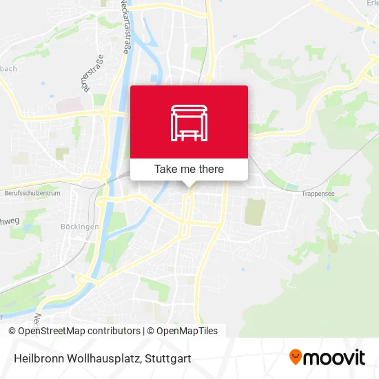 Карта Heilbronn Wollhausplatz