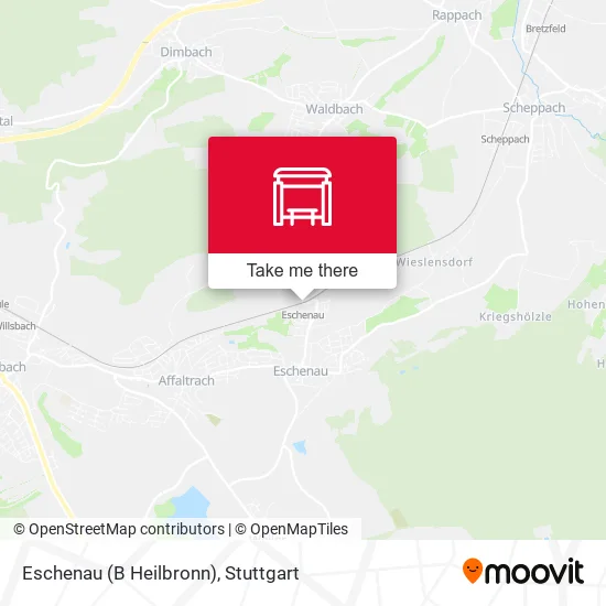 Карта Eschenau (B Heilbronn)