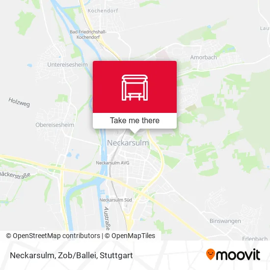 Neckarsulm, Zob/Ballei map