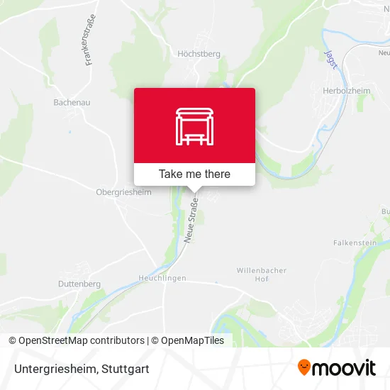Карта Untergriesheim