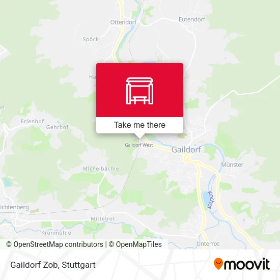 Карта Gaildorf Zob