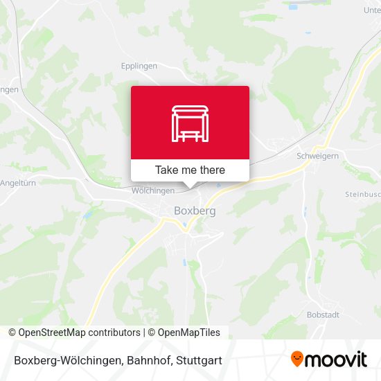 Boxberg-Wölchingen, Bahnhof map