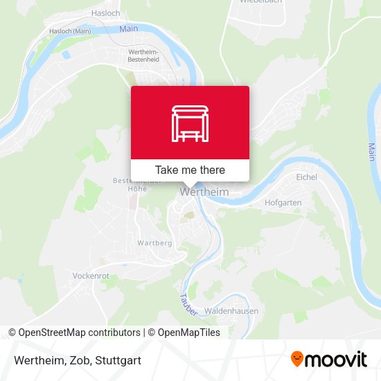 Карта Wertheim, Zob