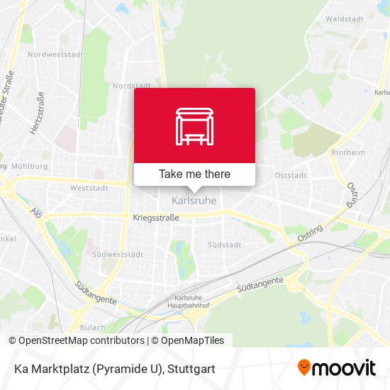 Ka Marktplatz (Pyramide U) map