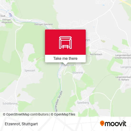 Карта Etzenrot