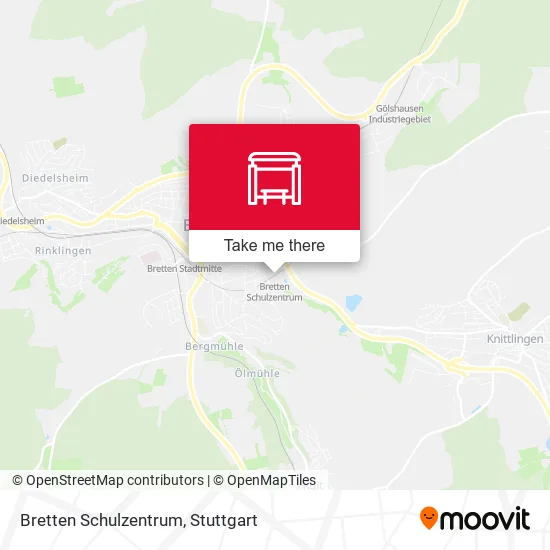 Карта Bretten Schulzentrum