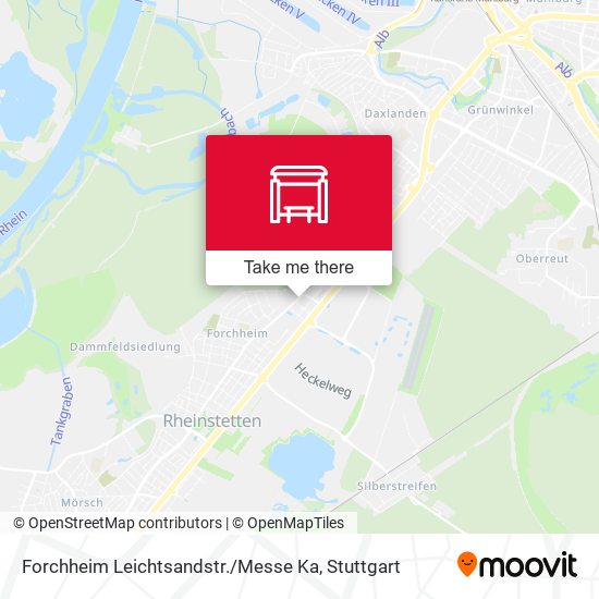 Forchheim Leichtsandstr. / Messe Ka map