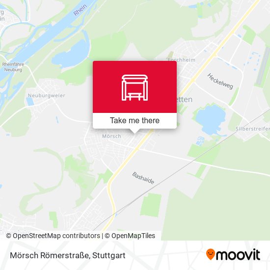 Mörsch Römerstraße map