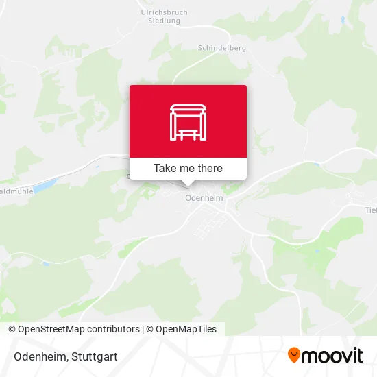Карта Odenheim