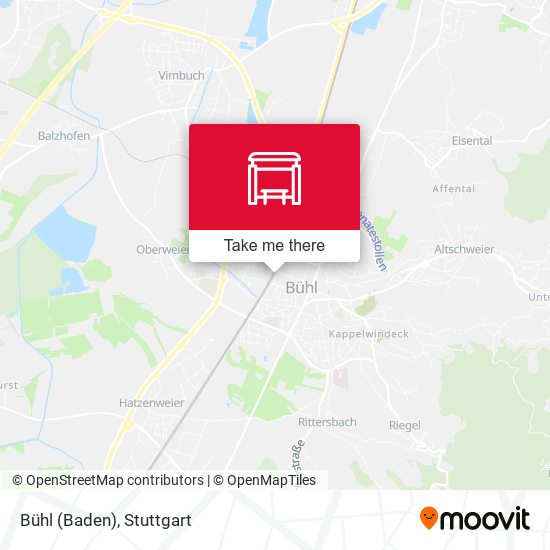 Карта Bühl (Baden)