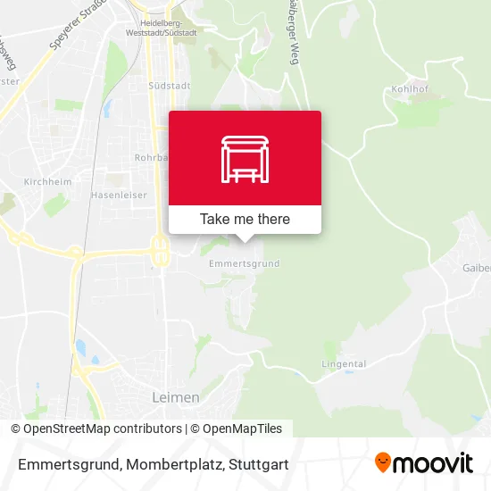Карта Emmertsgrund, Mombertplatz