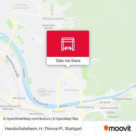 Карта Handschuhsheim, H.-Thoma-Pl.