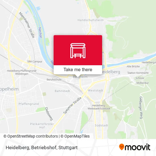 Карта Heidelberg, Betriebshof