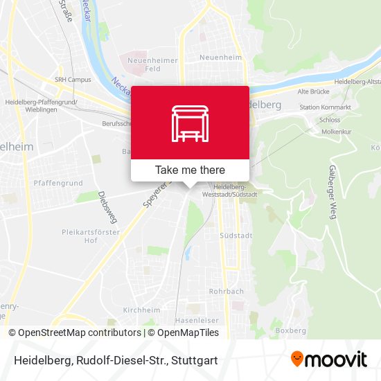 Heidelberg, Rudolf-Diesel-Str. map