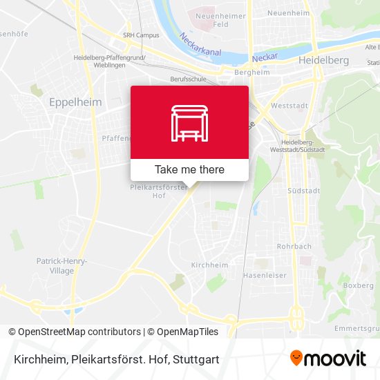 Kirchheim, Pleikartsförst. Hof map