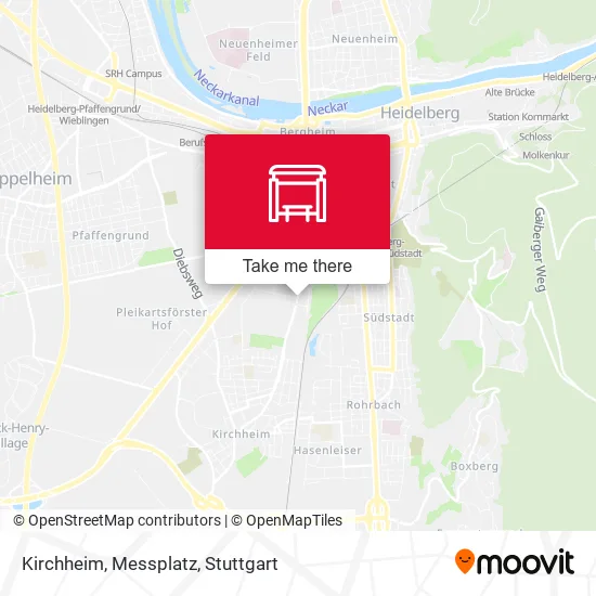 Карта Kirchheim, Messplatz