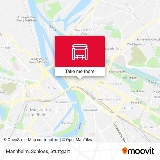 Карта Mannheim, Schloss