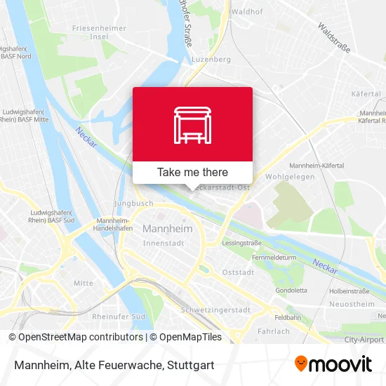 Карта Mannheim, Alte Feuerwache
