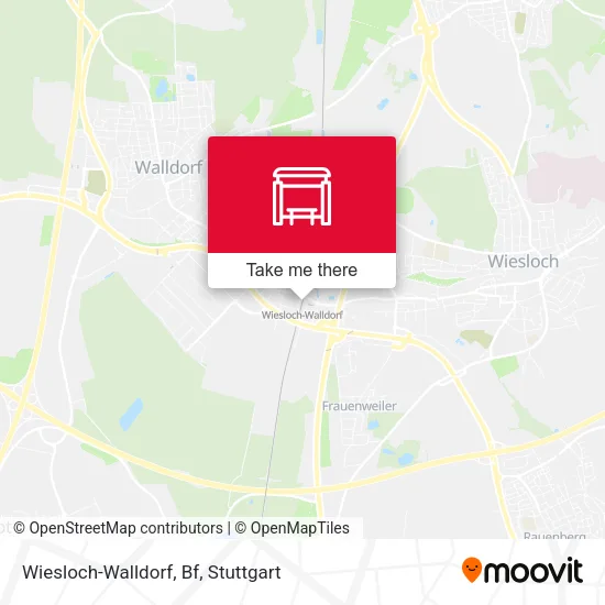 Карта Wiesloch-Walldorf, Bf