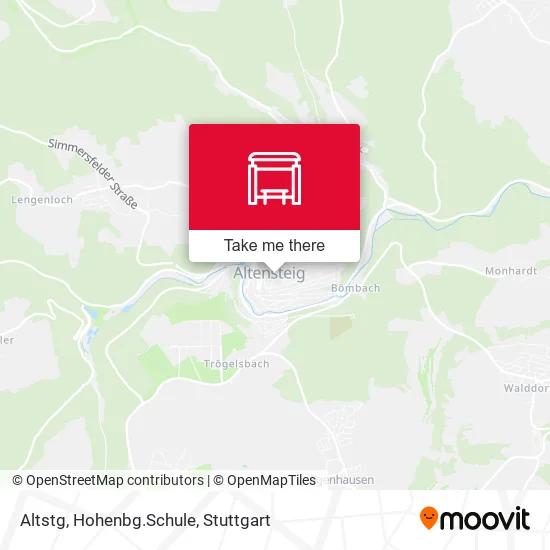 Карта Altstg, Hohenbg.Schule