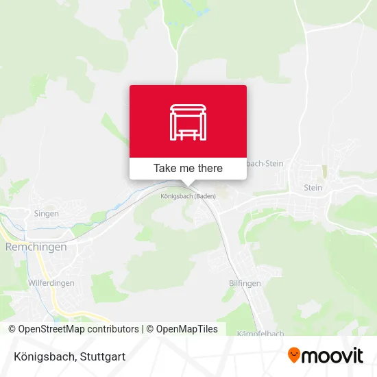 Карта Königsbach