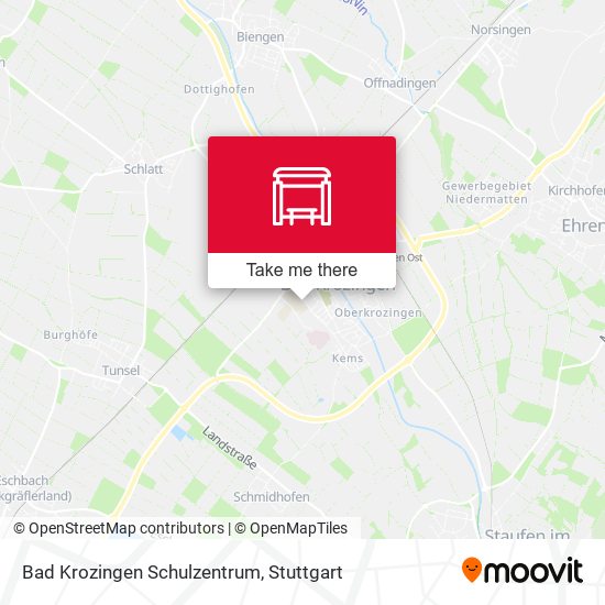 Bad Krozingen Schulzentrum map