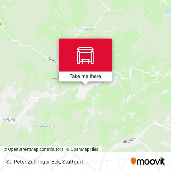 Карта St. Peter Zähringer Eck