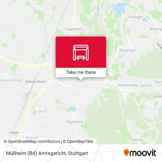 Müllheim (Bd) Amtsgericht map