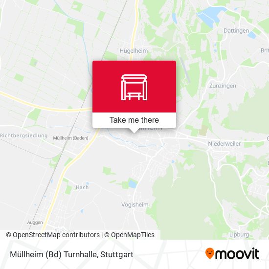 Müllheim (Bd) Turnhalle map