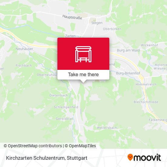 Kirchzarten Schulzentrum map