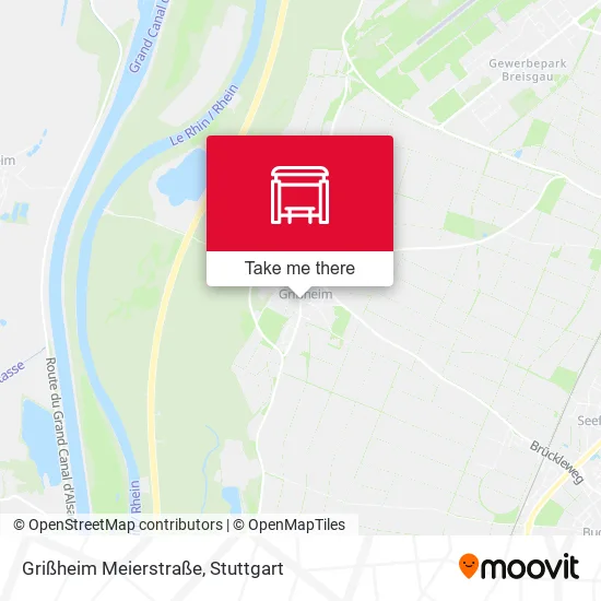 Карта Grißheim Meierstraße
