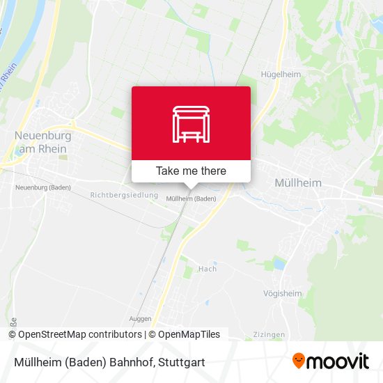 Müllheim (Baden) Bahnhof map