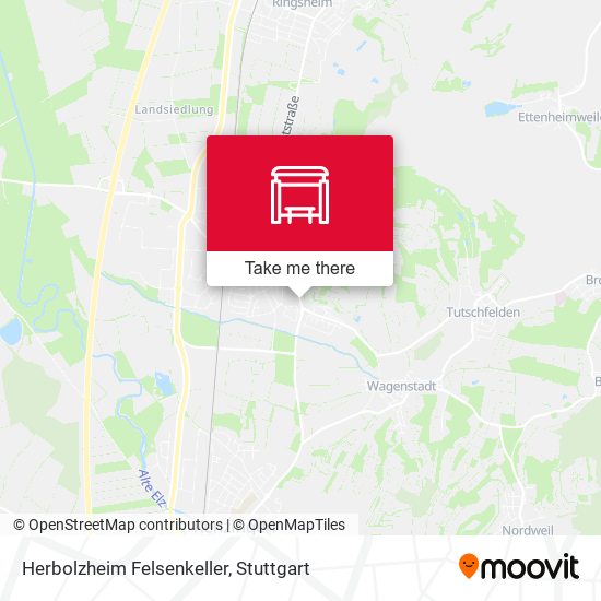 Herbolzheim Felsenkeller map