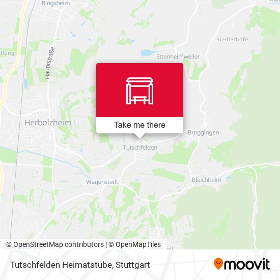 Карта Tutschfelden Heimatstube