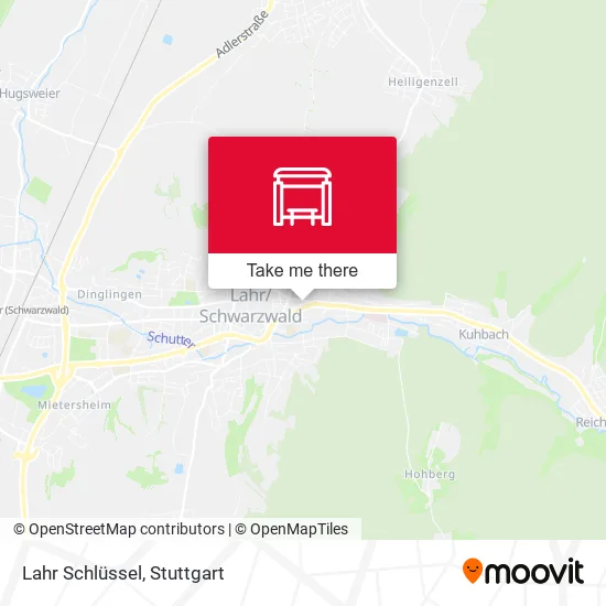 Карта Lahr Schlüssel