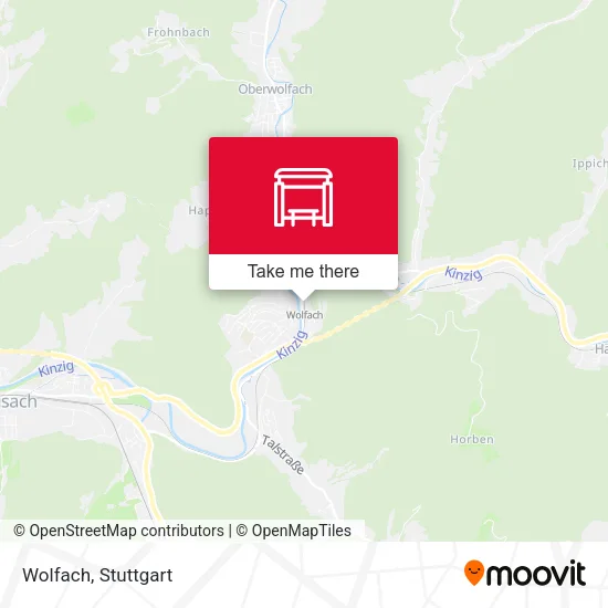 Карта Wolfach