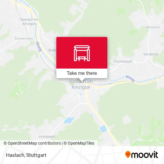 Карта Haslach