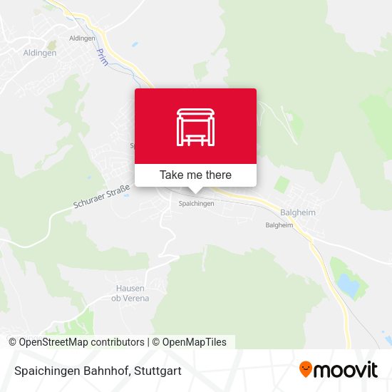 Spaichingen Bahnhof map
