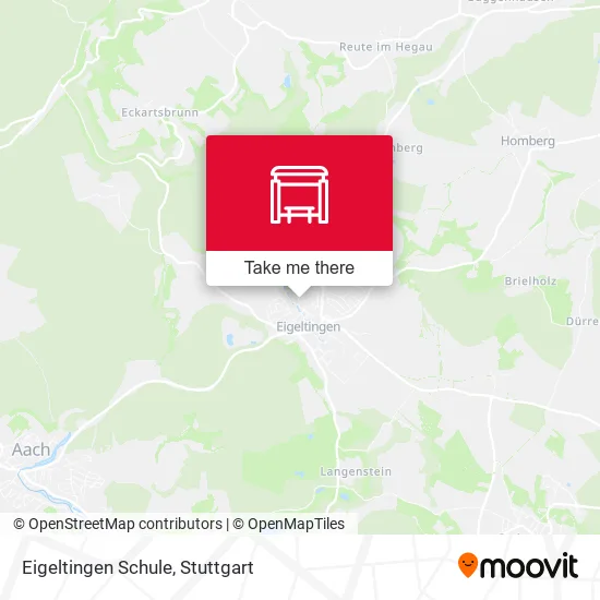 Карта Eigeltingen Schule