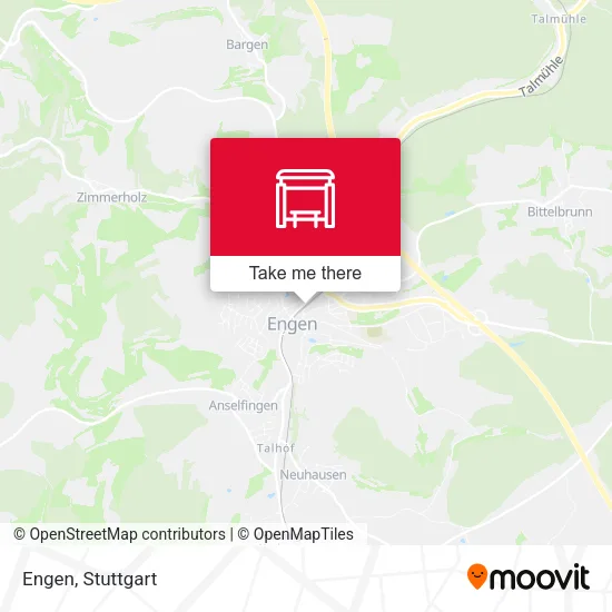 Карта Engen