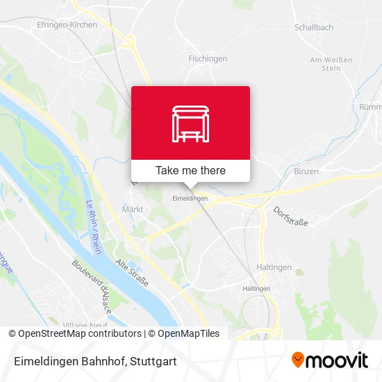 Карта Eimeldingen Bahnhof