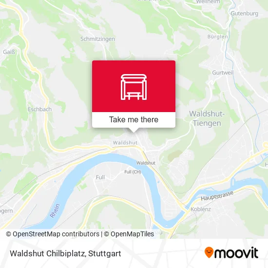 Карта Waldshut Chilbiplatz
