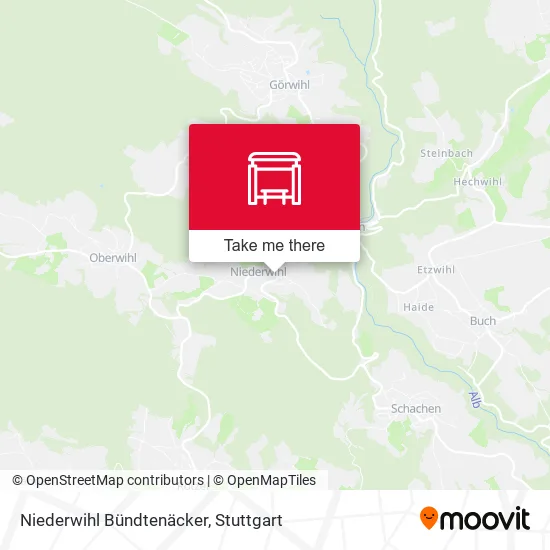 Карта Niederwihl Bündtenäcker