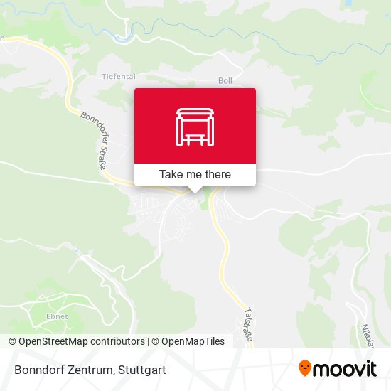 Карта Bonndorf Zentrum