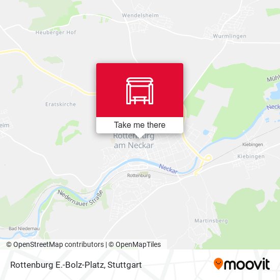 Rottenburg E.-Bolz-Platz map